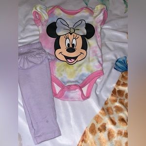 Minnie Mouse baby girl set